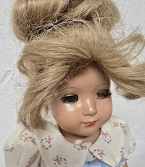 Toy Doll Celluloid Schildkröt Doll 44 cm Collector’s Original Sleeping Eyes
