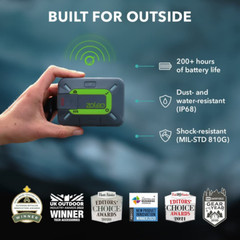 Two-Way Satellite Communicator Global SMS Text Messenger & Email, SOS Alerting