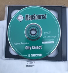 VINTAGE GARMIN GPS V DELUXE PERSONAL NAVIGATOR – TESTED & WORKING