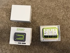 Zoleo Two-Way Satellite Communicator SOS GPS Bluetooth Gray/Green w/Box Cable