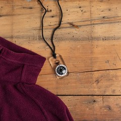 MiniComp II – Mini Orienteering Compass with Rotating Bezel | Easy-to-Read Zippe