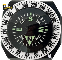 Gocompass – Micro Orienteering Wrist Compass | Watch Band or Paracord Bracelet