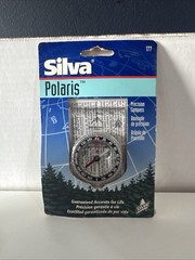 Vtg Silva Polaris 177 Precision Compass Orienteering Hiking Map Made Finland NOS