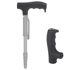 Plastic Black Monopod Handle Grip Trekking Poles Head Handles Photography