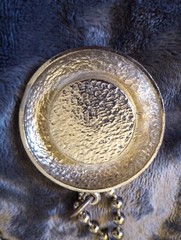 Compass With Adjustable Chain Silver Tone Color Beautiful Unused See Photos