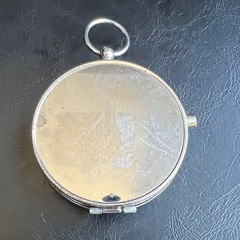 Vintage Dinsmore Instrument Co Safety Pin Compass Pocket Watch Style Japan