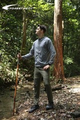 3pc Detachable Hiking Walking Stick Set – 55″ Fir Wood, Compass, Animal Carving,