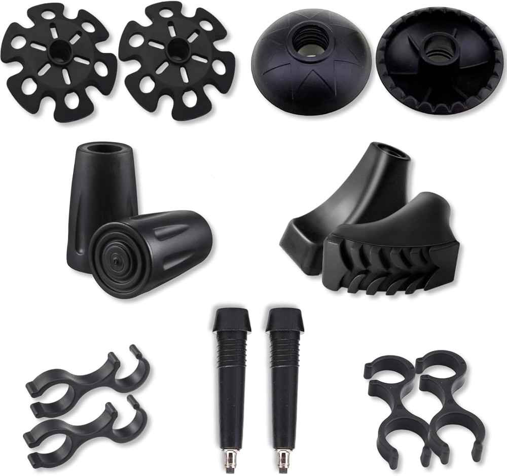 14Pcs Walking Stick Tips Rubber Tips for Canes Trekking Pole Tips Trekking Pole