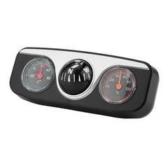 3 In 1 Car Truck Dash Mount Navigation Thermometer Hygrometer TESZ