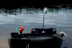 LED Navigation Light Kit for Boats with Red/Green Bow and White Stern Light
