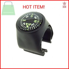 Sun Company Clip-On Compass for Bikes | Handlebar Compass for Bicycle, Motorcycl