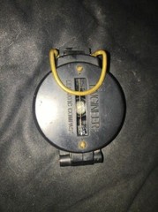 Vintage Precise Pathfinder Engineer Lensatic Compass Taiwan