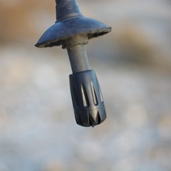 Trekking Pole Boot Tips, Rubber Caps, Replacement Feet, Hiking, Walking, Pair