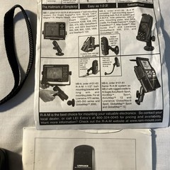 Lowrance GlobalMap 100 Marine Handheld GPS Receiver – Tested, Works.