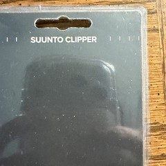 Suunto Clipper Micro Compass Black/Clear Plastic Hiking MPN SS00410201