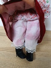 Artist doll porcelain doll 45 cm sleeping eyes collector rarity Vintage