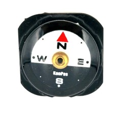 Mini Luminous Button Compass for Watch Band Lanyard (A-20)