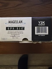 Magellan GPS 315 12 Channel GPS Navigator w/ Box & Manuals Tested & Works