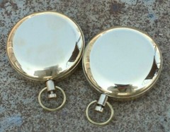 Lots of 3 PC’s Solid Brass 2.5 Inch Push Button Nautical Vintage Pocket Compass