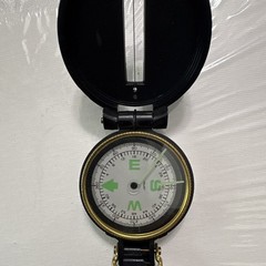 Blake Engineer Directional Hinged Lensatic Compass w/ Sighting Line Black/Gold