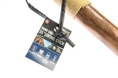 SE Survivor Series Wooden Walking/Hiking Stick, Hand-Carved Eagle 55″, Brown