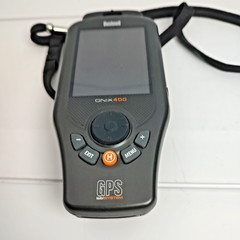 Bushnell GPS ONIX 400 Weather Tracker Portable Navigation – Needs Battery –