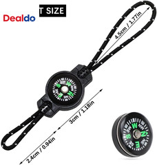 20 Pcs Mini Survival Compass, Outdoor Camping Hiking Pocket Compass, Liquid Fill