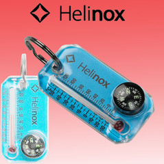 Helinox Thermometer Compass Keyring Mini Outdoor Temp Gauge Keychain Lightweight