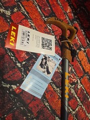 LEKI Wanderfreund High Fives Hiking Pole – 1 Pc – NEW WITH TAGS