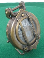AM Authentic Models WWII Brass Compass, Made in India