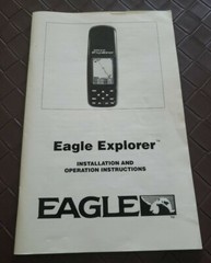 Vintage Eagle Explorer Portable GPS Manual Operation Instructions ONLY VTG 1996