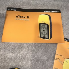 Garmin eTrex H Hiking GPS High Sensitivity Handheld GPS, works great