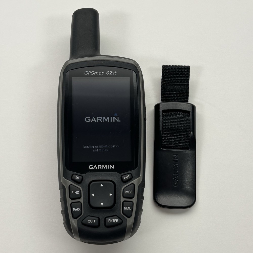 Garmin GPSMAP 62st Handheld GPS Navigator Compass Altimeter Waterproof EUC