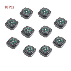 10 pcs Mini Pocket Compass Navigator for Outdoor Camping Hiking