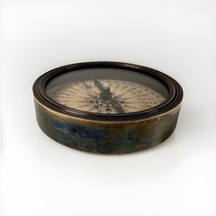India Brass Polaris Pocket Compass 2.25” D