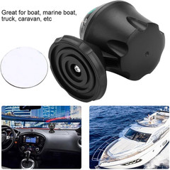 Boat Compass, Black Electronic Adjustable Ball Night Vision Compass for Marine N