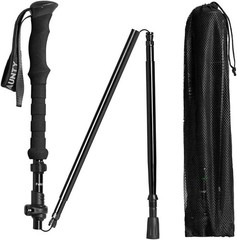 Compact Travel Folding Trekking Pole for Hikers – Adjustable Up to 51 Inches