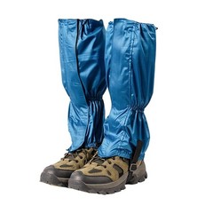 Adjustable Hiking Gaiters Boot Cover Anti Slip Elastic Middle Cord 135g