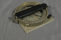 Vintage LEUPOLD Forester Compass with Leather Case