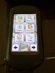 Garmin Oregon 450 Handheld Color Touch Screen GPS Maps Hiking Navigation Case