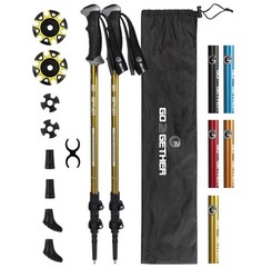 G2 Go2Gether Explorer Trekking Hiking Poles Walking Sticks Canes