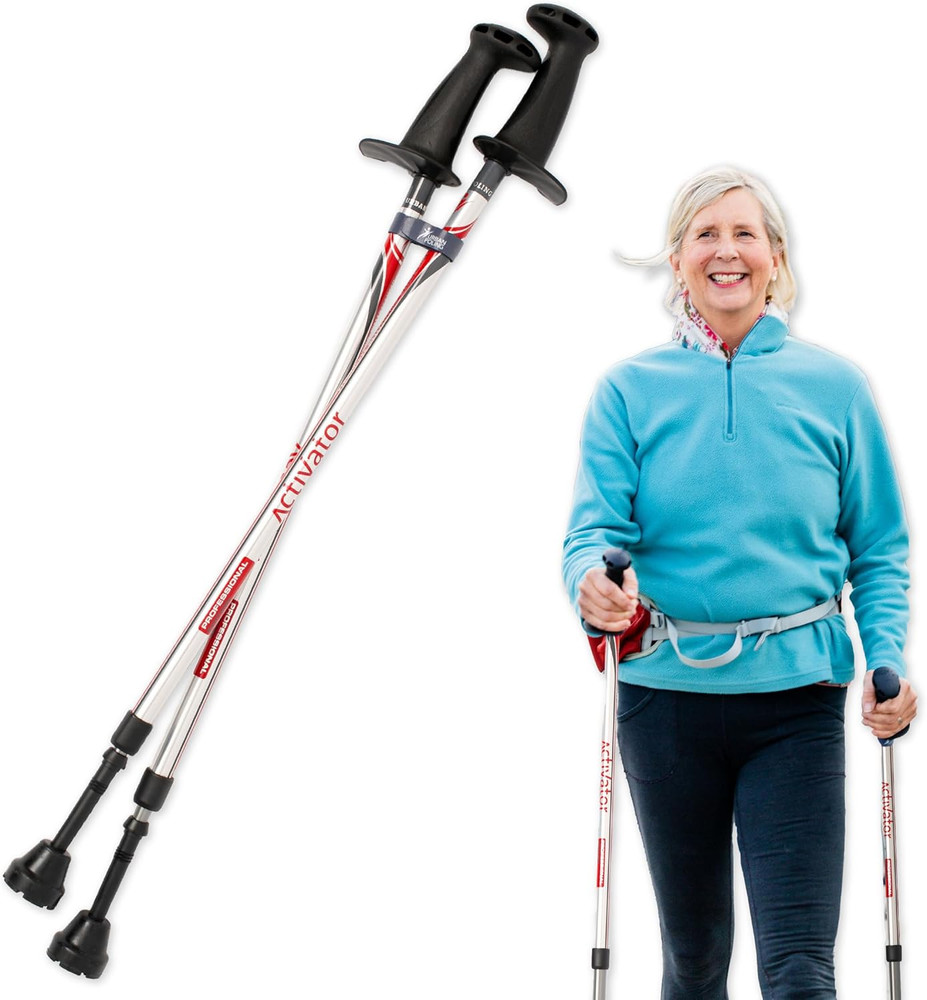 ACTIVATOR® Walking Poles – Ergonomic, Adjustable, Lightweight for Balance & Reha