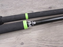 Hiking Walking Sticks Dynamo Prime Stick w/ Articulating Cyclone Tip Set of 2