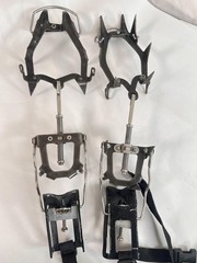 Vintage GAB Crampons Ice Climbing Mountaineering Adjustable Made West Germany