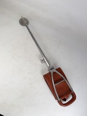 Pakistan Made Aluminum And Faux Leather Shooting Stick Walking Stick Chair