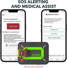 Two-Way Satellite Communicator Global SMS Text Messenger & Email, SOS Alerting