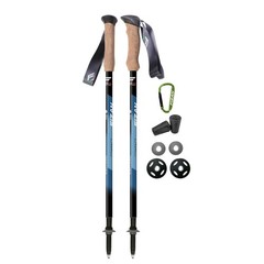 Compact 3 Trekking Poles – 5.6 oz Ultralight, Backpacking, Thru Hiking Poles,…