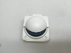 Marine Boat White Bracket & Suction Cups Adjustable Built-in Compensation System
