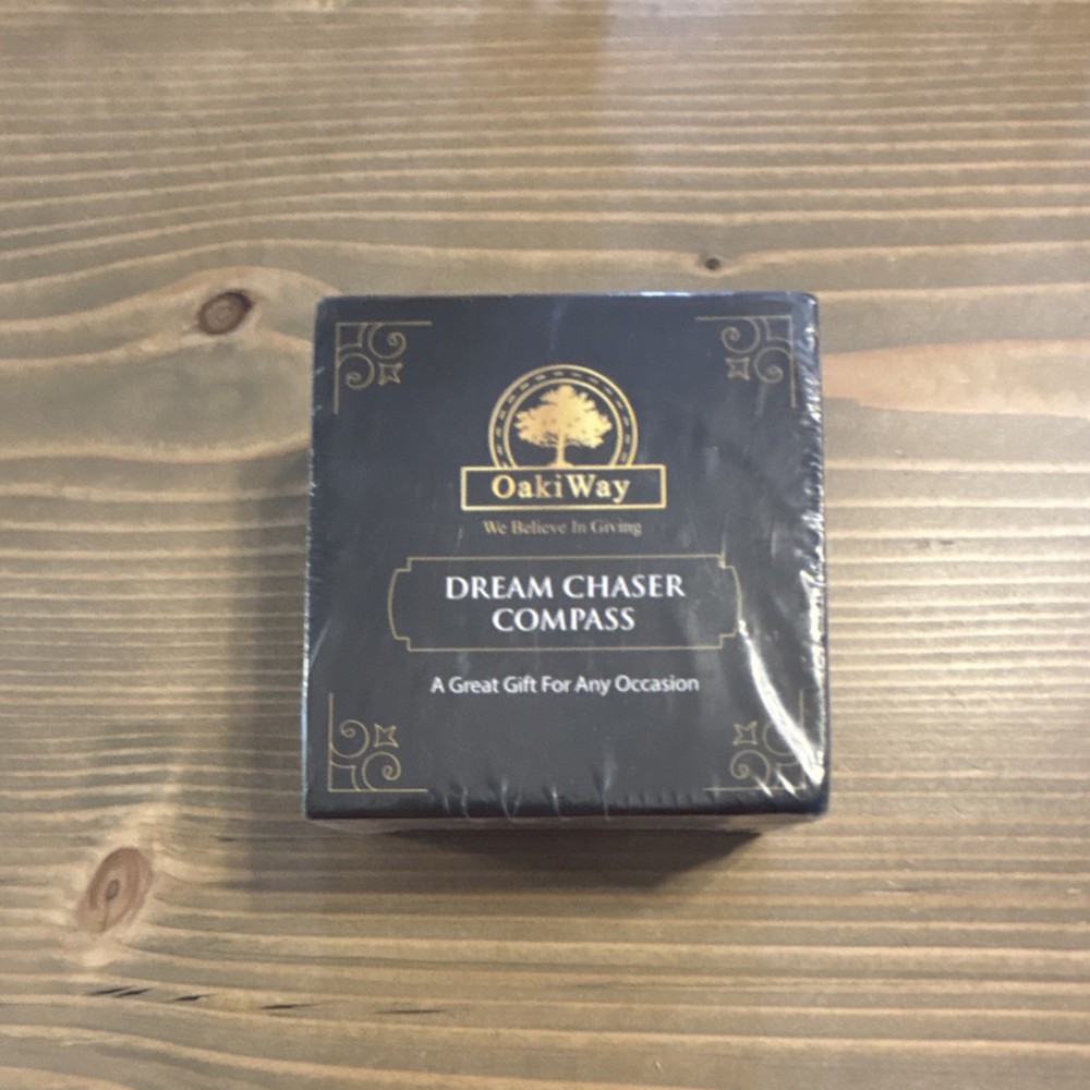 OakiWay Dream Chaser Compass – Gift Boxed – Made in India – Oaki Way