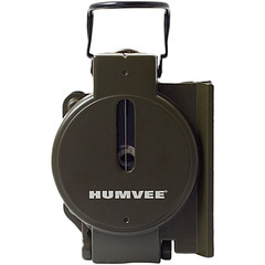 HUMVEE Military Compass HMV-COMPASS-OD Olive Drab Metal Case New in Box